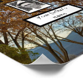 Najaar Trees Sunset Three Generation Family Poster (Hoek)