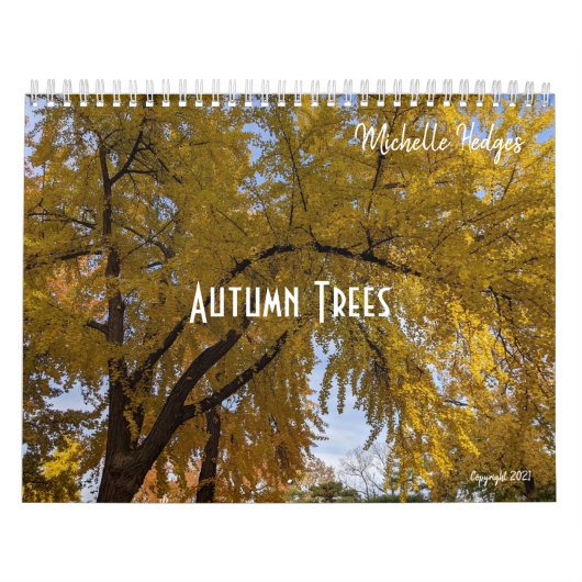 Najaar Trees Wall Agenda 2022 Kalender (Hoes)