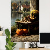 Najaar van het meer poster (Thuiskantoor)