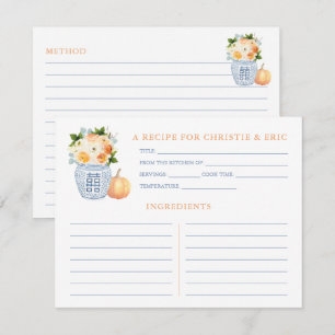 Najaar Vrijgezellenfeest Florals Pumpkin Recipe Ka Kaart