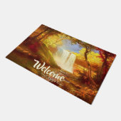 Najaar waterval deurmat (Schuin)