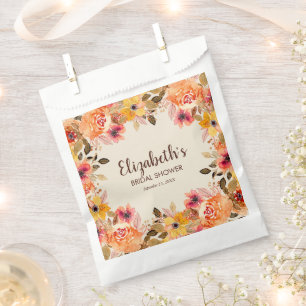 Najaar Waterverf Flowers Vrijgezellenfeest Bedankzakje