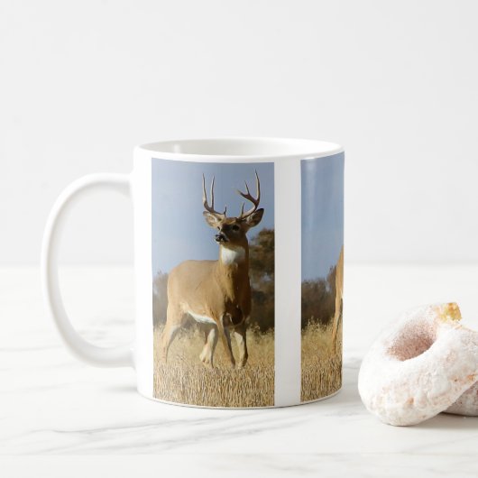 Najaar — Whitetail Buck Koffiemok (Met donut)