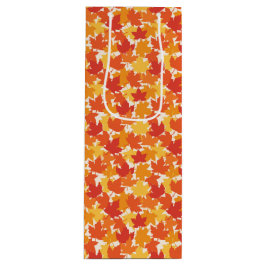 Najaar worden kleuren afgekleed wijn cadeautas