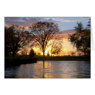 Najaar zonsondergang #1