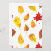 Najaarblad patroon (Voorkant / Achterkant)