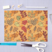 Najaarblad patroon tissuepapier (Craft)