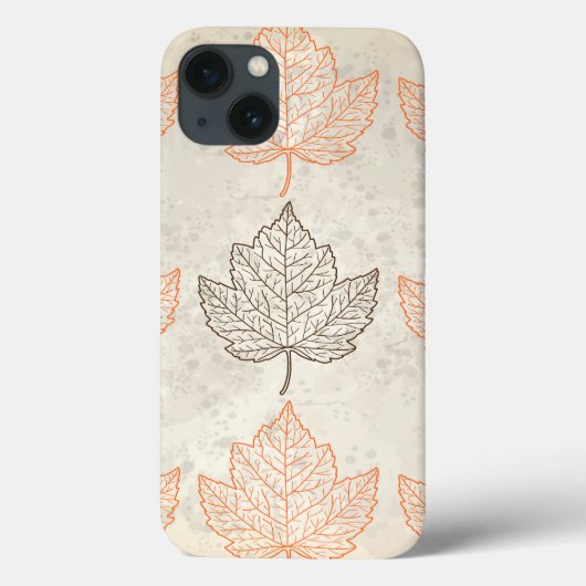 Najaarbladeren Case-Mate iPhone Case (Achterkant)
