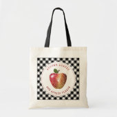 Najaarbladeren en appels: Waterverf Tote Bag (Voorkant)