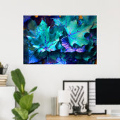 Najaarbladeren Poster (Thuiskantoor)