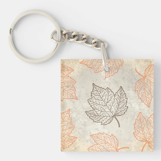 Najaarbladeren Sleutelhanger (voorkant)