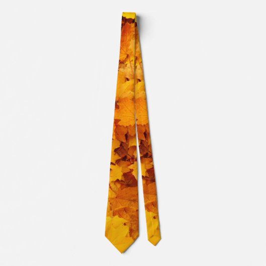 Najaarbladeren Stropdas (Voorkant)