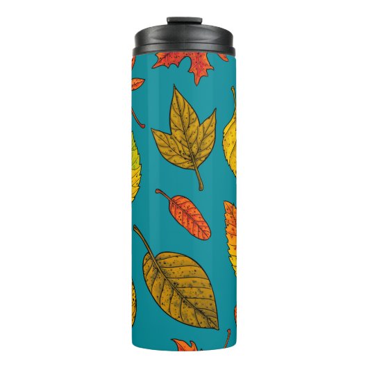 Najaarbladeren Thermosbeker (Voorkant)