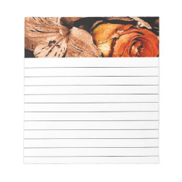 Najaarbloemen Notitieblok