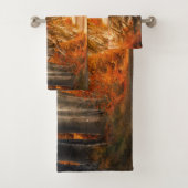 Najaarbosboombladeren bossen herfst bad handdoek (Insitu)