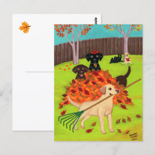 Najaardaglabradors Briefkaart