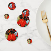 Najaardeklaag van Antiek schilderende pompoen Confetti (Groep)