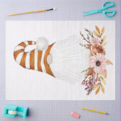 Najaargang van de ontkoppeling van Gnome en Floral Tissuepapier (Craft)