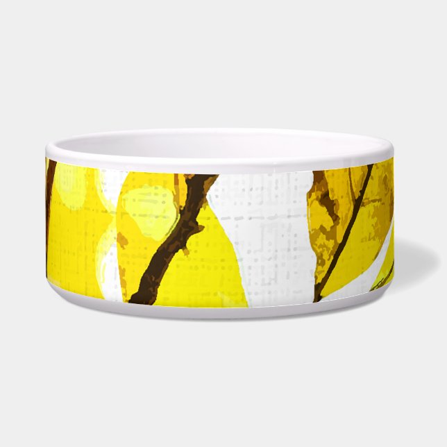 Najaarkleuren, bladeren voerbakje (Voorkant)