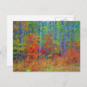 Najaarkleuren Briefkaart (Voorkant / Achterkant)