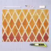 Najaarkleuren en goudtextuur tissuepapier (Craft)