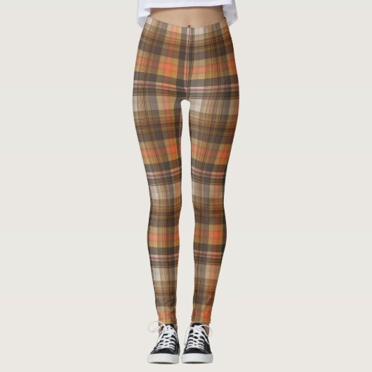 Najaarkleuren Leggings (Voorkant)