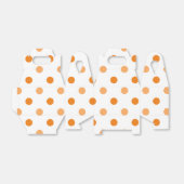 Najaarn Season Polka Dot Pattern Bedankdoosjes (Uitgevouwen)