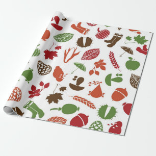 Najaarpatroon Cadeaupapier