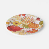 Najaarpatroon Papieren Bordje (Gekanteld)