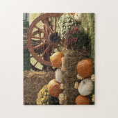 Najaarpompoenen en Mom-display Legpuzzel (Verticaal)