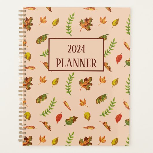 Najaars Leaves Planner (Voorkant)