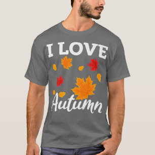 Najaars Lover Maple Leaf Herfst Season T-shirt