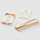 Najaars programma Leaves Wedding Handwaaier (Niet-gemonteerd)