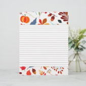 Najaars thema Geplande pagina Ontvanger (Staand voorkant)