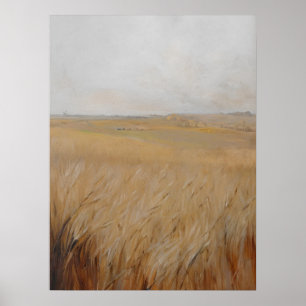 Najaarsaffier, kunst, poster