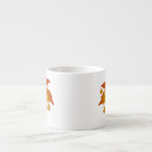 Najaarsauruuntypografie Espresso Kop (Voorkant)