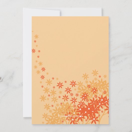 Najaarsbijeenkomst Floral Thanksgiving Innodiging Kaart (Achterkant)