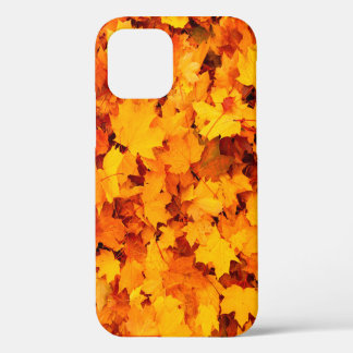 Najaarsbladeren bladeren bladeren bladeren herfstb iPhone 12 hoesje