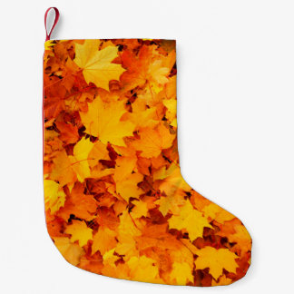 Najaarsbladeren bladeren bladeren bladeren herfstb kleine kerstsok