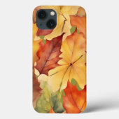 Najaarsbladeren Case-Mate iPhone Case (Achterkant)