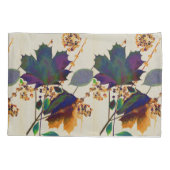 Najaarsbladeren in Royal Colors Kussensloop (Achterkant)