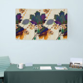 Najaarsbladeren in Royal Colors Spandoek (Beurs)