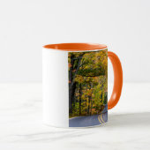 Najaarsbladopy van de kleur langs de weg 41 mok (Voorkant rechts)