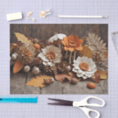 najaarsbloemenontkoppeling tissuepapier (Craft)