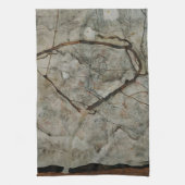 Najaarsbomen in de beweging van Egon Schiele Theedoek (Verticaal)