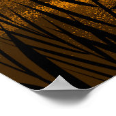 Najaarscenery Wheat Field Sunset Poster (Hoek)