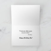 Najaarscentra - Birthday-kaart voor broer Kaart (Binnen)