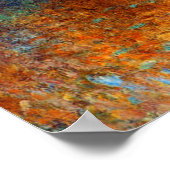 Najaarseffect van Claude Monet in Argentinië Poster (Hoek)