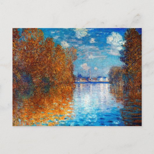Najaarseffect van het Briefkaart Monet in Argentin (Voorkant)