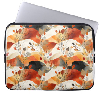 Najaarselegantie Naadloos patroon Laptop Sleeve